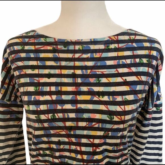 🔴 3/$18 J Crew Michael de Feo Art To Wear Long Sleeve Tee - Picture 4 of 6